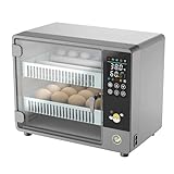 24 Brutmaschinen für Geflügeleier, automatischer Brutmaschine, leise, automatischer Inkubator für Eier, Inkubator mit warmer Decke