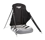 Thurso Surf Universeller aufblasbarer Kajaksitz mit Rückenstütze – Sit-on-Top verstellbarer Paddelboardsitz mit Rückenlehne, extra stabiler Komfort für SUP, Kanu, Angeln und Boot