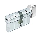 ABUS Knaufzylinder KD6PSN Z35/K35mm Bkn, vernickelt