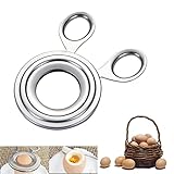 Egg Topper Cutter, Edelstahl Ei Scissor, Eieröffner, Eierschalenschere, Kitchen Craft Eierköpfer aus Edelstahl, Gourmet Eierköpfer, Eieröffner für die Versorgung mit Küchenwerkzeugen