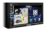 ALPINE INE-W611D Multimedia Autoradio, Farbe: schwarz, 2 DIN