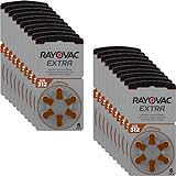 120 Rayovac Extra Advanced Nr 312 Hörgerätebatterie Zinc Air (P312 PR41 ZL3)