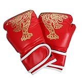 CONGARTENO Boxhandschuhe PU Sparring Handschuhe für Kickboxen Thai Training Atmungsaktiv Komfortabel Robust für Jungen und Mädchen