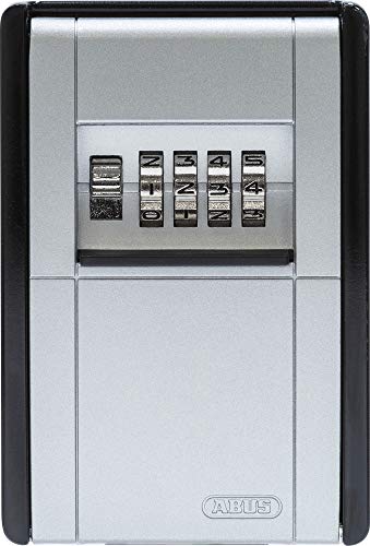 ABUS KeyGarage 787 - Schlüsselbox zur Wandmontage - für Schlüssel oder kleine Wertgegenstände - 46331 - Schwarz-Silber