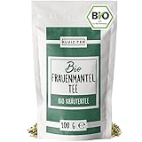 100 Gramm Frauenmanteltee Bio aus Bayern - Frauenmantel Tee I 100% natürlich aus Biologischem Anbau by KLUIZ TEA