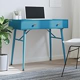 ShGaxin Computertisch mit Schublade Antikgrün 90x50x76,5 cm, Pc Tisch, Schreibtisch, Gaming Tisch, Arbeitstisch Büro, Büro Tisch, Pc Schreibtisch, Computer Tisch, Laptoptisch - 358622