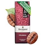 Hochland Kaffee - Colanka® - 250g Kaffee (ganze Bohne) - 100% Arabica - naturmild - Harmonisch und Aromatisch - ideal für Filterkaffee