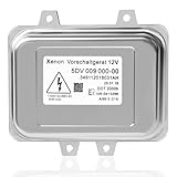 Xenon Ballast HID Scheinwerfer Steuergerät Vorschaltsteuergerät passend für 2008-2013 Golf 6 Golf Plus E60 E61 E65 E66 E67 X6 Sprinter CLK350 CLK55 CLK500 G500 Teilenummer 63126937223 5DV00900000