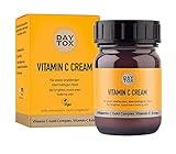 Gesichtscreme mit Vitamin C - reduziert Falten & Pigmentflecken - Vegan, Ohne Silikone, Made in Germany, DAYTOX - Vitamin C Cream - 50ml
