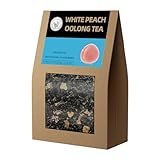 HANFANGLING Weißer Pfirsich Oolong Tee, Natürlicher Loser Tee, Vertreibt Müdigkeit, Erfrischt den Geist, Koffeinersatz, Fördert die Verdauung, Erfrischend Süß und Aromatisch im Geschmack