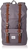 Herschel Little America Mid-Volume Backpack, 17 L Little America Mid Volume Grey, 12.5x28x36 CM (B x H x T)