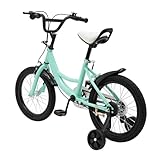 Tagowao 16-Zoll-Kinderfahrrad mit Stützrädern für Jungen und Mädchen ab 5-8 Jahren Abnehmbare Stützräder Kids Bike für Mädchen Junge und Kinder