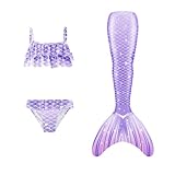 Generisch Kinder Mädchen Bikini Cosplay Badeanzug mit Monoflosse