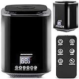 Berdsen Luftbefeuchter Schlafzimmer Humidifier Ultraschall Ionisator Aromatherapie Fernbedienung Raumbefeuchter Kinderzimmer Hygrostat Und Hygrometer 2,6 L 3 Geschwindigkeitsstufen Schwarz Grau