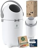Forche® Windeleimer Baby Mülleimer Geruchsdicht Windelmülleimer ohne teure Nachfüllkassetten, perfekt für einen ganzen Tag,