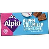 Alpia Schokolade Alpenvollmilch, 100g