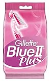 Gillette Blue II Plus Einweg-Maschine für Damen, 5 + 1 Stück