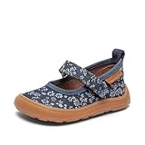 Bisgaard Mädchen Barefoot Ballet Slipper, Wild Flower Blue, 23 EU