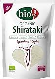 Bioasia Bio Shirataki Spaghetti – Nudeln aus aus Bio-Konjakmehl – Mit niedrigem Kaloriengehalt – Zucker-, fett- und glutenfrei (1 x 270 g)