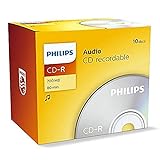 Philips CDR 80min 700MB Audio 10Pack CD-Rohlinge