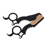 AUTSUPPL 2Stücke Vintage Bartschneider für Männer Manuelle Rasierer aus Langlebig und Rostfrei für Friseure und Zuhause Reisen und