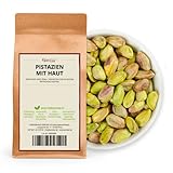 Kamelur 500g Pistazien ohne Schale und mit Haut - naturbelassene Pistazienkerne, geschält und ungesalzen