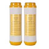 Kznifmk Filter 10 Zoll für Wasserreiniger, entfernt Entkalkung, Filterharz zur Beseitigung von Verunreinigungen aus dem Wasser.