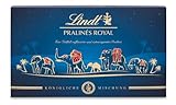 Lindt Schokolade - Royal Pralinen | 300 g | Pralinés-Schachtel mit 30 feinsten Pralinen in 15 königlichen Sorten mit und ohne Alkohol | Pralinengeschenk | Schokoladengeschenk