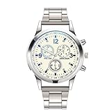 Gwg-1000 Armbanduhr, legere Uhr, Zifferblatt, Quarz, Edelstahl, Herrenuhr, C, Einheitsgröße