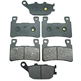 Bremsbeläge Kompatibel Mit Für CB1300SA Für Super Boldor 2006–2009 Für CB1300TA Für Super Touring 2009 Motorrad-Bremsbeläge Vorne Und Hinten