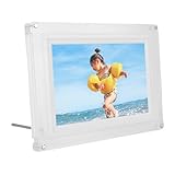 Bewinner 10.1 Zoll WiFi Digital Bilderrahmen, 1280x800 HD -IPS -Touchsbildschirm Fotorahmen Elektronisch, Eingebaut in 32 GB Speicher, Automatischem Porträt und Landschaft, Fotos (AU-Stecker)