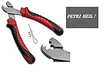 STMK Klemmhülsenzange Crimping Pliers ca. 15,3cm + gratis Petri Heil! Aufkleber