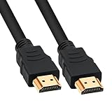 Trifoo HDMI Kabel 2m HighSpeed HDMI mit Ethernet HDTV ARC Full HD Stecker/Stecker schwarz 2 Meter