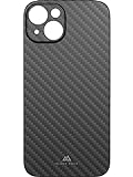 Black Rock - Hülle Dünne Handyhülle Case Passend für Apple iPhone 14 I Carbonhülle, Ultra Dünn, Fiber Cover (Flex Carbon Schwarz)