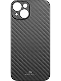 Black Rock - Hülle Dünne Handyhülle Case Passend für Apple iPhone 14 I Carbonhülle, Ultra Dünn, Fiber Cover (Flex Carbon Schwarz)