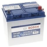 Bosch S4E40 - Autobatterie - 65A/h - 650A - EFB-Technologie - angepasst für Fahrzeuge mit Start/Stopp-System