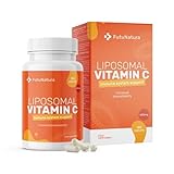 Liposomales Vitamin C 1400 mg/Tag (180 Kapseln = 3 Monate) - Trägt zur normalen Funktion des Immunsystems bei - reduziert Müdigkeit