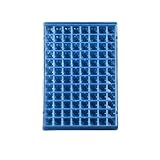 96 Grid Mini Ice Tablett, Faltbare Eiswürfel Kleine quadratische Form, Sommer Kühlschrank Küche Gadget, Stapelbares Tablett für Chilling Whiskey Cocktail Bier