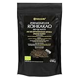 islaverde Zeremonieller BIO Rohkakao 100% aus Premium Kakaobohnen, Feines Pulver, 46% Fett, Zusatzfrei und Zuckerfrei, Nicht Alkalisiert, aus der Dominikanischen Republik, 170 g