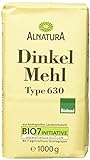 Alnatura Bio Dinkelmehl, Type 630, 6er Pack (6 x 1 kg)