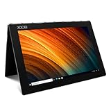 Lenovo 2-in-1 Tablet mit Tastatur - Yoga Book YB1-X91F | 10,1 Zoll Full HD Touchscreen Display | Intel QuadCore CPU | Windows【 64 GB Speicher 】 microHDMI Kamera WLAN Bluetooth GPS (Generalüberholt)