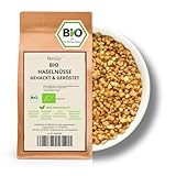 Kamelur Bio Haselnüsse gehackt und geröstet - 500g - BIO Haselnuss gehacktes Granulat naturbelassen und ohne Zusätze