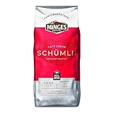 Minges Café Crème Schümli 2, ganze Bohne, Aroma-Softpack, 1.000 g, 1er Pack (1 x 1 kg)