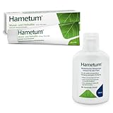 Hametum Wundversorgungsset | medizinischer Reinigungsschaum 100ml für den Popo | Wund und Heilsalbe 100g | mit Hamamelis | pflegt & beruhigt | hemmt Entzündung | sanfte Reinigung nach dem Stuhlgang