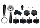 Lelit PLA2201 Schwarzes Upgrade kit für die Kaffeemaschine Bianca, Holz