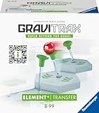 Ravensburger GraviTrax Element Transfer 22422 - Erweiterung für deine Kugelbahn - Murmelbahn und Konstruktionsspielzeug ab 8 Jahre, Silver