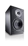 Magnat Monitor Supreme 202 I 1 Paar Regallautsprecher mit hoher Klangqualität I Passiv-Lautsprecherbox, Regallbox mit anspruchsvollem HiFi-Sound, Schwarz