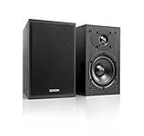 Denon SC-M41 60W Schwarz Lautsprecher – Lautsprecher (2-Wege, 2.0 Kanäle, kabelgebunden & kabellos, 3,5 mm/USB/Bluetooth, 60 W, Schwarz)