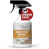 naturetrend Urin Stop für Hunde & Katzen 500ml I Mildes Hundeabwehrspray & Katzenabwehrspray I Nicht färbend I Urin Entferner, Hundeschreck gegen Markieren I Anti Kratz Spray Möbel, Innen- & Außen