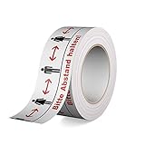 Warnband - Bodenklebeband - Bitte Abstand halten! 66m Rolle, 50mm breit